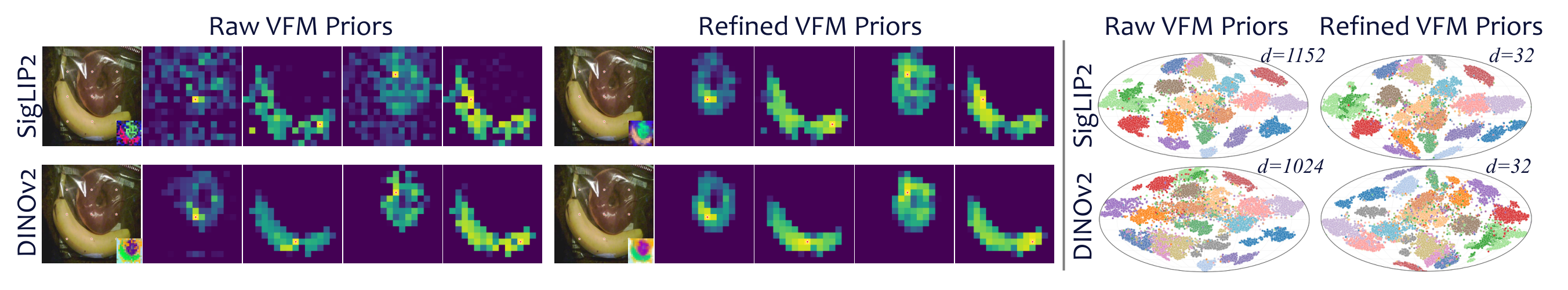 Refined VFM Priors